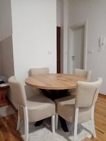 stolice sabac: OKRUGLI TRPEZARIJSKI STO MODEL O1 | Izrada nameštaja po meri Drvo& — 7