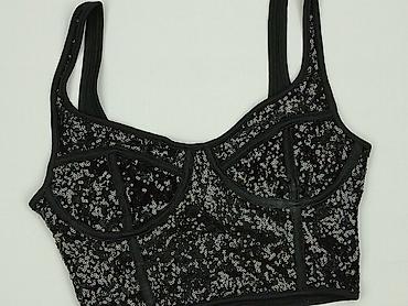 bluzki cekiny hm: H&M, Top damski, rozmiar S — 1