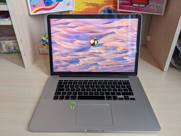 macbook pro 13 2016 купить: Ноутбук, Apple, 16 ГБ ОЗУ, Intel Core i7, 15 ", Б/у, Для работы, учебы, память SSD