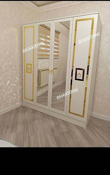 qara sam: Yeni, 4 qapılı, Güzgülü, Qara, Açılan, Düz dolab — 10