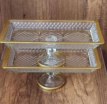 Tort və şiriniyyat qabı, Şüşə, Türkiyə lalafo.az -da Tort və şiriniyyat qabı, Şüşə, Türkiyə