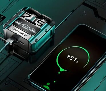 qulaqciq: Yeni Simsiz (Bluetooth) Qulaqcıqlar, rəng - Qara