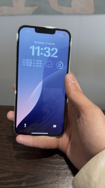 айфон 13 за 30 тысяч: IPhone 13 Pro, Б/у, 256 ГБ, Белый