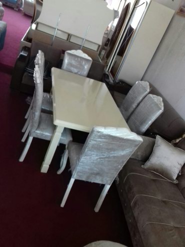 Masa və oturacaq dəstləri: Masa ve oturacaq desti
mdf boyali model. - lalafo.az Bakı şəhərində Masa ve oturacaq desti
mdf boyali model.