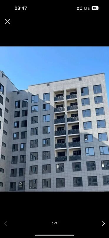 квартира в пригороде: 1 комната, 40 м², Элитка, 6 этаж, ПСО (под самоотделку)