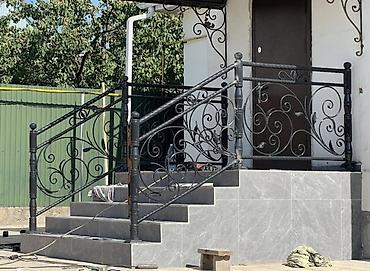 Изготовление перил: Изготовление перил Материал: Металл, Наружные, Бесплатный замер — 1