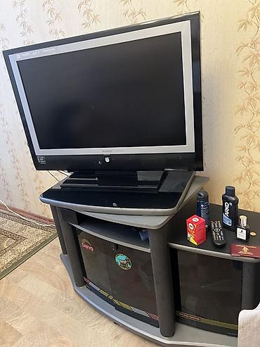 ucuz skaflar: Grundig LCD televiziya + SANYO TV altlığı - Televizor: Grundig LCD — 3