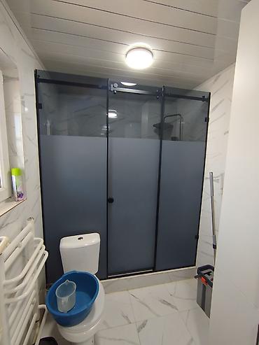 Душевые перегородки и ограждения: Ассалом Алейкум! Айнектен Душ жазайбыз ! Айнек Печкада бышырылат ! — 21