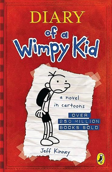Bədii ədəbiyyat: Məhsul: Kitab – “Diary of a Wimpy Kid” (Jeff Kinney) Dil: İngiliscə — 1