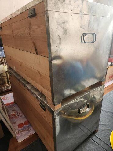 для хранения вещей: Сандык, Башка максатка арналган, Башка түрү, түсү - Күмүш