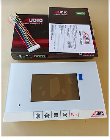 audio kabel: Audio 4.3" Görüntülü Diafon – BUS Plus GD-18. ( Yalnız ekran) — 1
