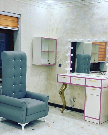 tap az salon mebelleri: Новый, Стол для макияжа, С зеркалом