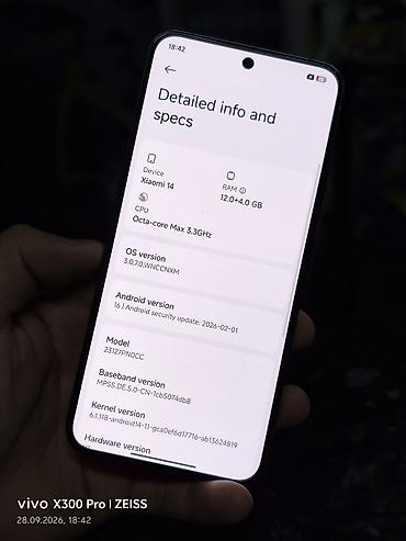 Xiaomi ноутбуктары: Xiaomi, 14, Колдонулган, 256 ГБ, түсү - Кара, 2 SIM — 7