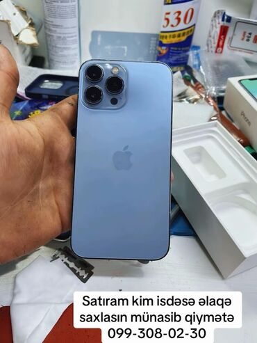 iphone xs dubay: IPhone 13 Pro Max, Göy, Face ID
