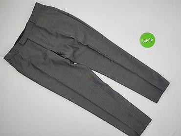 strellson garnitur: H&M, Spodnie garniturowe męskie, rozmiar 3XL — 2