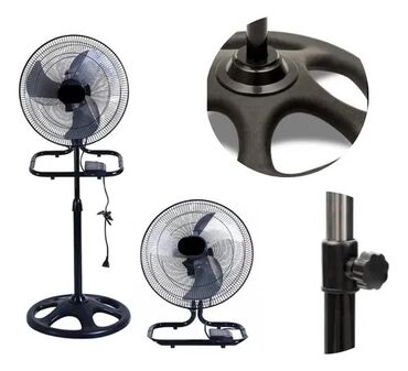 Воздуходувка: Вентилятор Напольный, Лопастной — 3