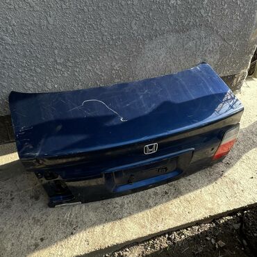 Автозапчасти: Крышка багажника Honda 1997 г., Б/у, цвет - Синий,Оригинал