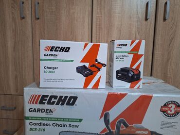 Motorne testere: Nova akumulatorska motorna testera ECHO SC 3410 punjač i baterija — 6