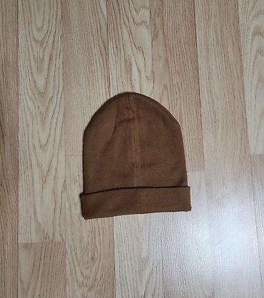 Головные уборы: Unisex trikotaj papaq – qəhvəyi - Rəng: isti qəhvəyi (karamel ton) - — 3