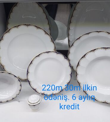 Nahar dəstləri və servizlər: Nahar dəsti, rəng - Ağ — 14