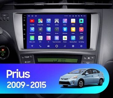 monitor android: Toyota prius 09-15 android monitor 🚙🚒 ünvana və bölgələrə ödənişli