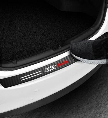 Tuning oprema: Stiker za branik automobila - karbon AUDI Stiker za zadnji branik — 3