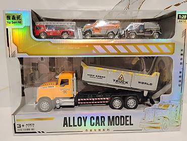 Игрушки: Набор игрушечных машинок Ya Sen Ni — Alloy Car Model (масштаб 1:28) - — 1