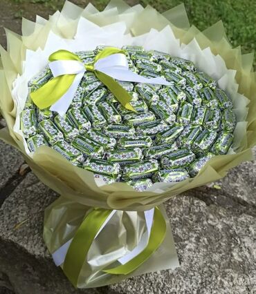 Şokolad buketləri: Şirniyyatlı gül buketləri – fərqli və dadlı hədiyyə - Kompozisiyalar — 7