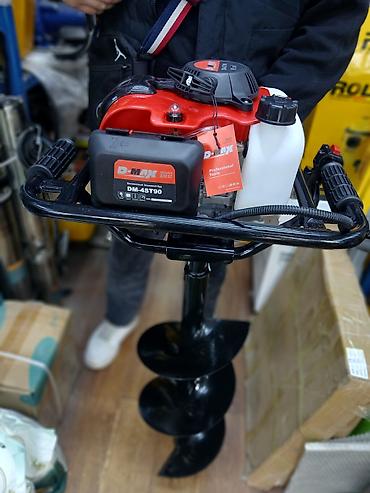 Мотобуры: Бензиновый мотобур (ямобур) для бурения лунок и ям под столбы, сваи — 10