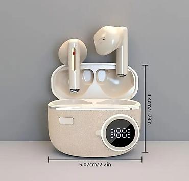 avto monitorlar: Yeni Simsiz (Bluetooth) Qulaqcıqlar, rəng - Bej — 1