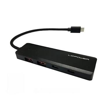 Doking stanice: LC-Power USB-C multiport hub Kompaktan i lagan USB‑C čvorište za — 1