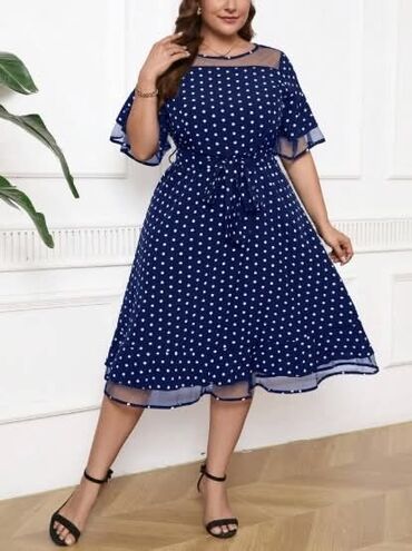 Haljine: Haljina na tufne – mVel 3XL Cena 3900din Ramena : 44 cm Dužina — 4