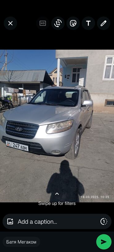 Hyundai: Hyundai Santa Fe: 2009 г., 2.2 л, Автомат, Дизель, Кроссовер