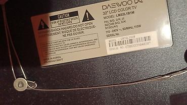 ava servis: Daewoo 32" LCD Rəngli Televizor (Model: LMX3218IM) - Ekran ölçüsü: 32 — 3