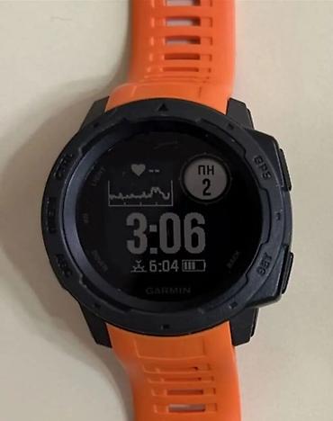 Garmin Instinct — прочные GPS‑часы для спорта и активного отдыха