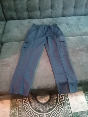 классический брюки мужские: Классикалык, Түз, Габардин, Бели орто, Күз-жаз