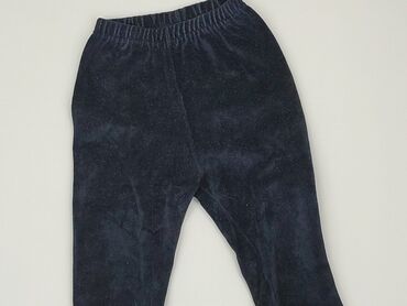 spodnie bojówki dziecięce: Legginsy, 9-12 m, stan - Dobry