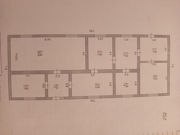 Продажа домов: Дом, 156 м², 9 комнат, Собственник, Косметический ремонт