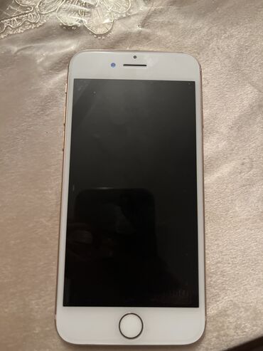 i̇phone 10: IPhone 8, 64 ГБ, Белый, Отпечаток пальца