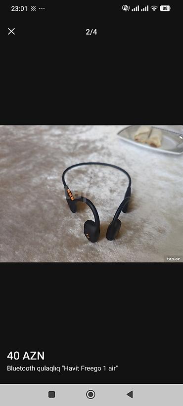 Qulaqcıqlar: Havit Freego 1 Air Bluetooth qulaqcıq - Açıq qulaq (bone conduction) — 2