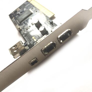 4 pin: 4-портовый контроллер карты Firewire IEEE 1394 4 / 6 Pin PCI до 1394
