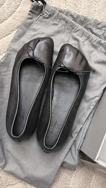 Туфли: Туфли, 37, Balenciaga, Б/у, цвет - Черный — 3