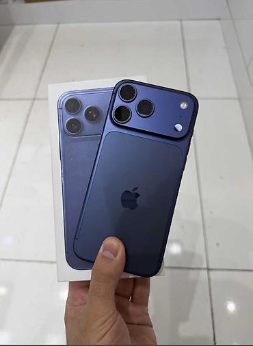 redmagic 9: IPhone 17 Pro Max, Б/у, 256 ГБ, Синий, Коробка, 98 % — 1