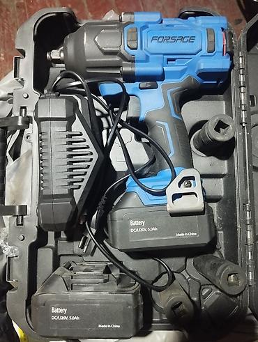 Ручные электроинструменты: Forsage WT02F1161 simsiz zərbəli bolt açarı (1/2") – komplekt — 1