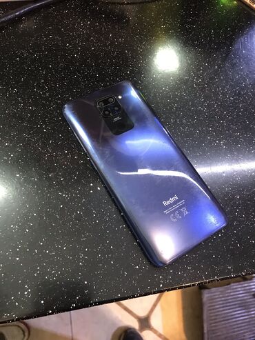 Xiaomi: Xiaomi Redmi Note 9, 128 GB, rəng - Göy, 
 Sensor, Barmaq izi, İki sim kartlı