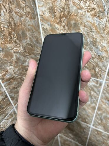 Apple iPhone: IPhone 11, Б/у, 128 ГБ, Зеленый, Защитное стекло, Чехол, 76 % — 2