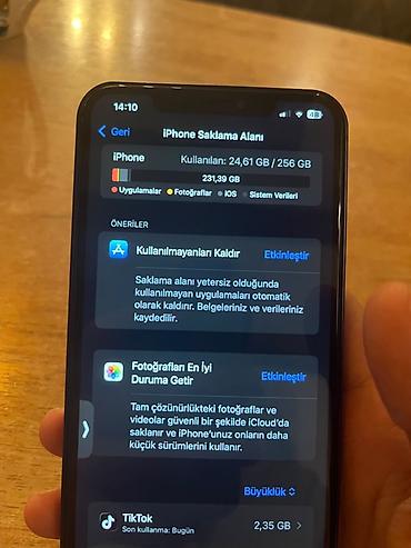 xs max 64: IPhone 17 Pro Max, 256 GB, Göy, Face ID — 2
