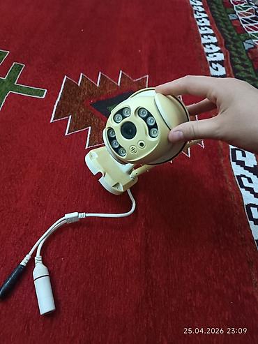 eve kamera sistemi: Wi‑Fi/PTZ xarici təhlükəsizlik kamerası - PTZ konstruksiya: üfüqi və — 1