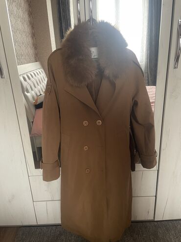 женское длинное пальто: Пальто, Зима, Длинная модель, M (EU 38)