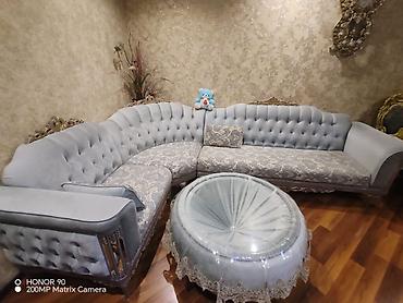 *1200₼ KÜNC divan :-TƏCİLİ SATILIR*‼️ Yaxşı vəziyyətdə jurnalni əlavə